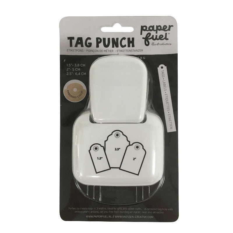Paperfuel - pons - 3 in 1 tag - 1,5"/2"/2,5"