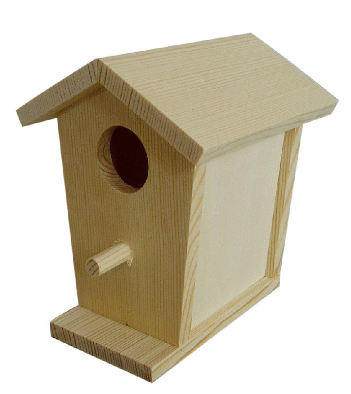 Houten vogelhuis