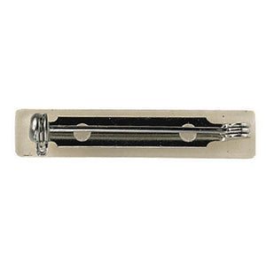 Brochespelden - 7x40 mm - 5 stuks - zilverkleurig