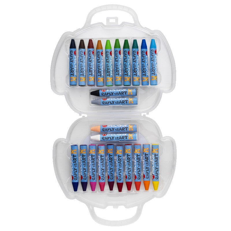 Wasco vetkrijt - softies - 24 stuks