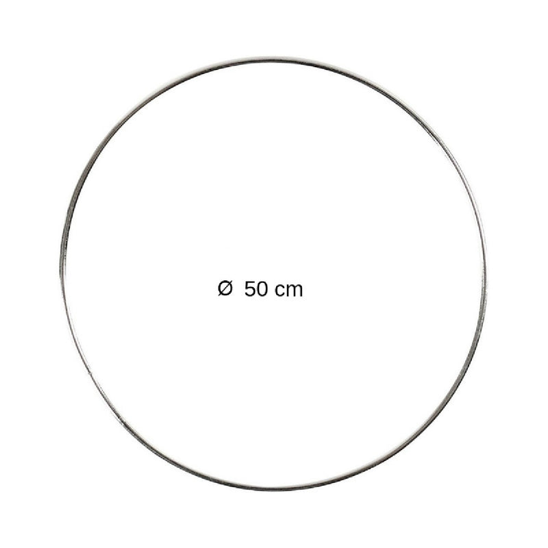Metalen ring - 50 cm