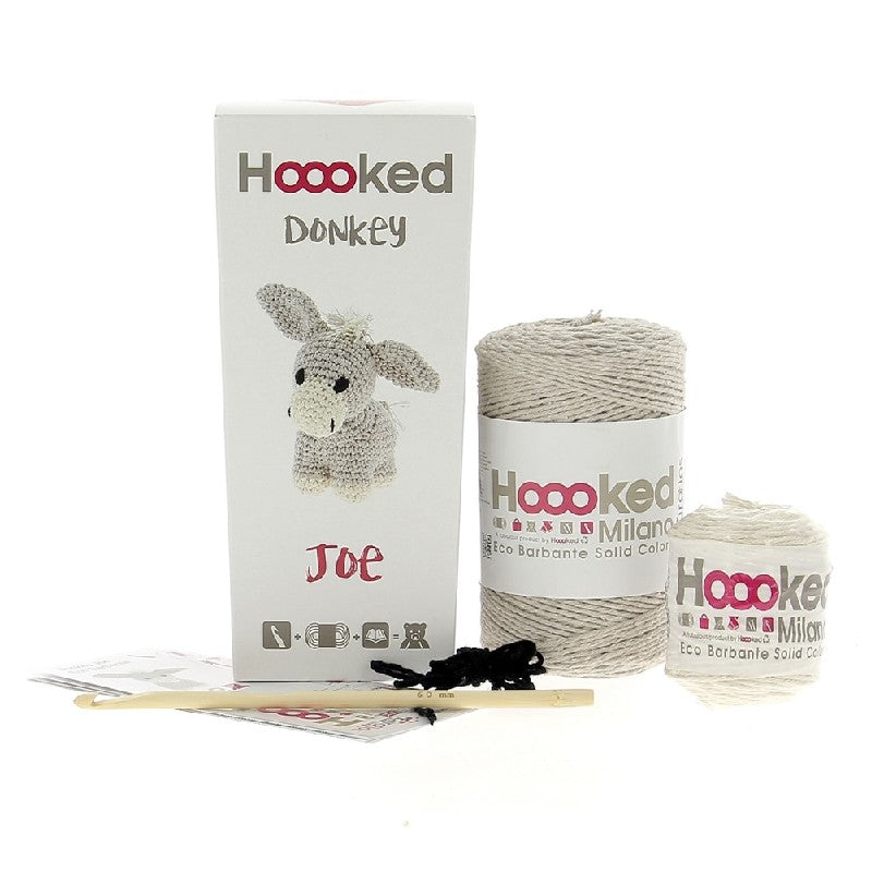 Hoooked DIY kit - Donkey Joe - biscuit