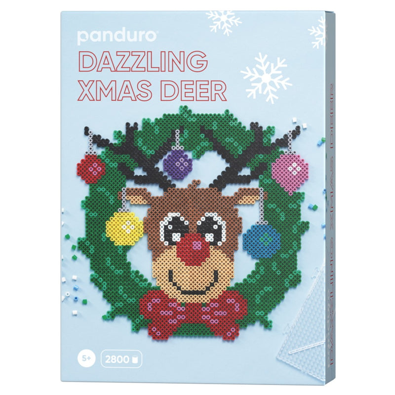 Panduro strijkkralen kit - Dazzling Christmas Deer