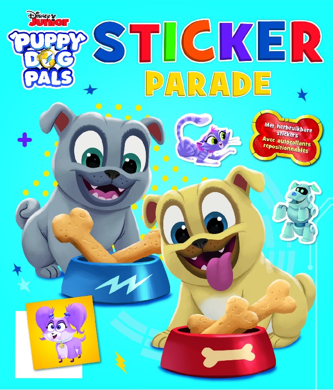 Disney stickerparade Puppy dog pals