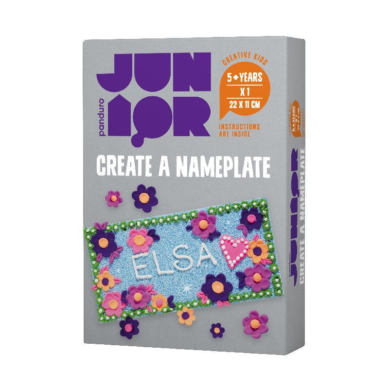 Panduro Junior DIY kit - Create A Nameplate