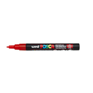 POSCA acrylmarker - fijn PC-3M - 0,9-1,3 mm - rood