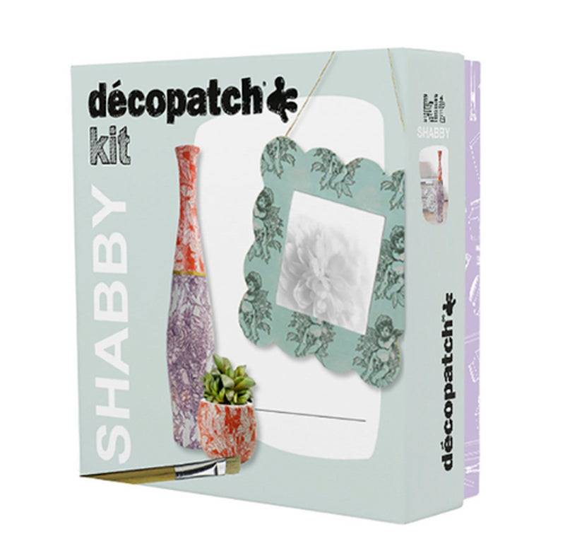 Décopatch maxi kit - shabby (volwassenen)