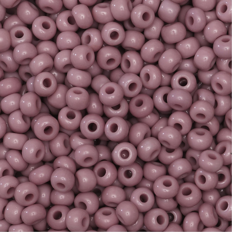 Rocailles 6/0 opaque- roze