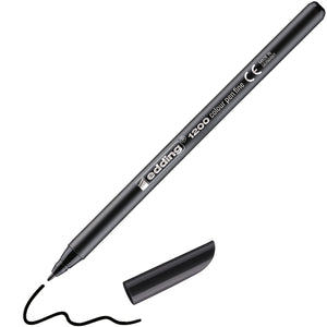 edding 1200 colour pen - 1 mm - zwart