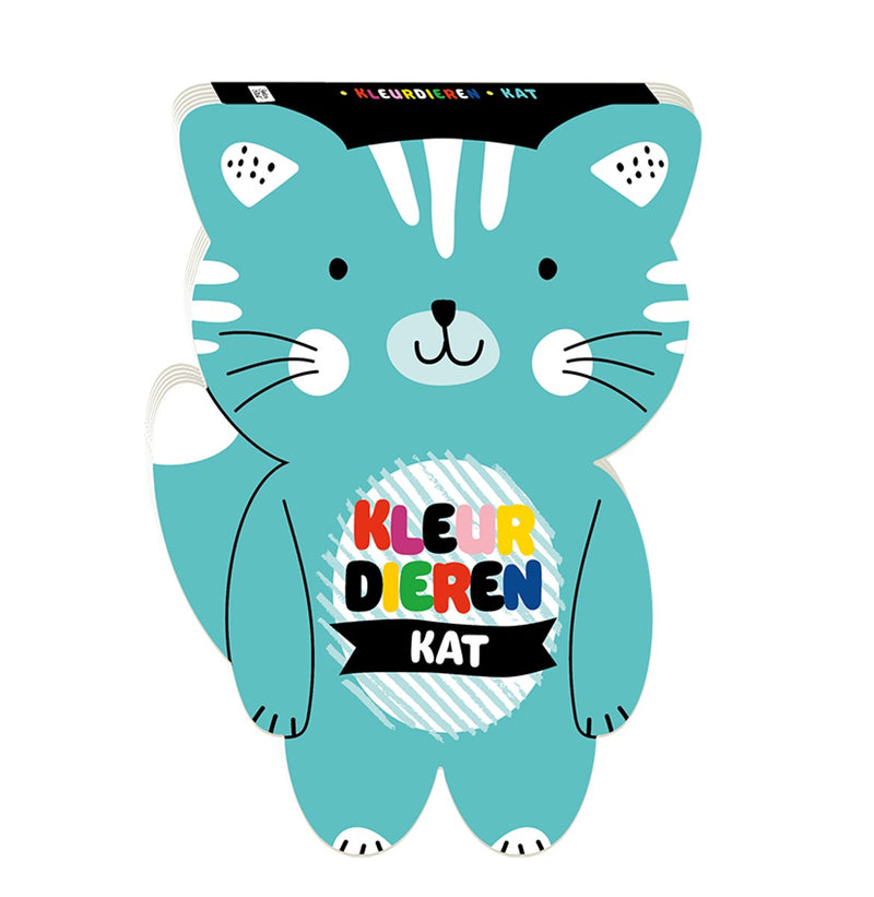 Kleurboek - Kleurdieren - Kat