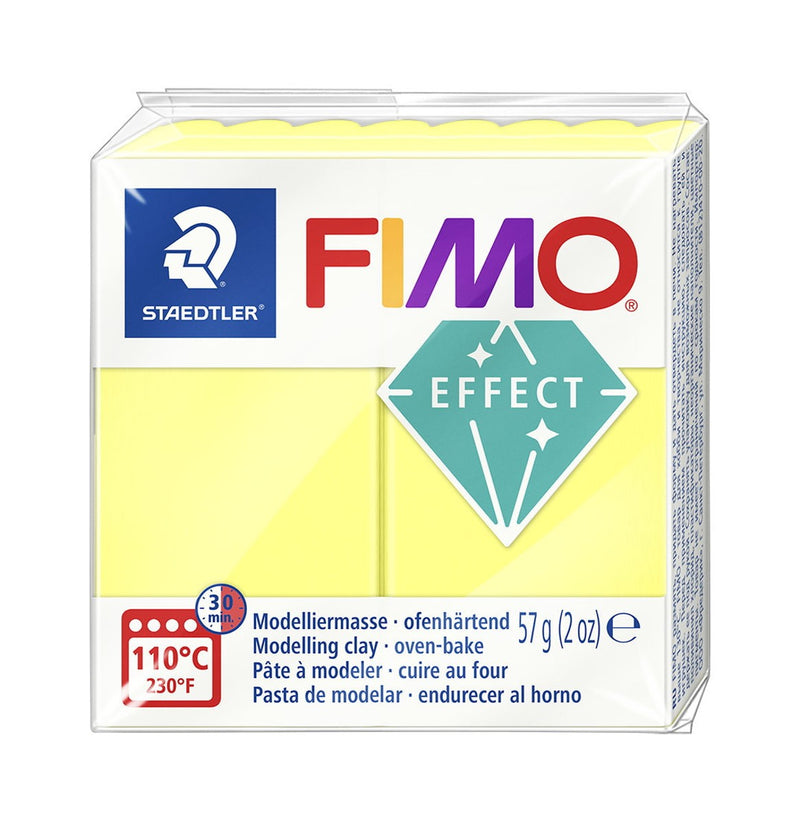 FIMO Soft Effect - 57 gram - transparent yellow