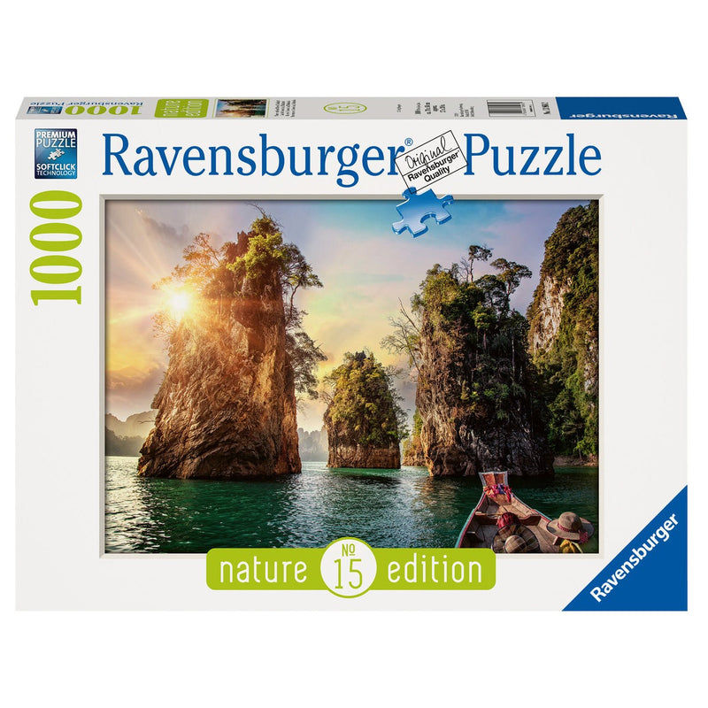 Ravensburger puzzel 1000 stukjes The rocks in Cheow, Thailand