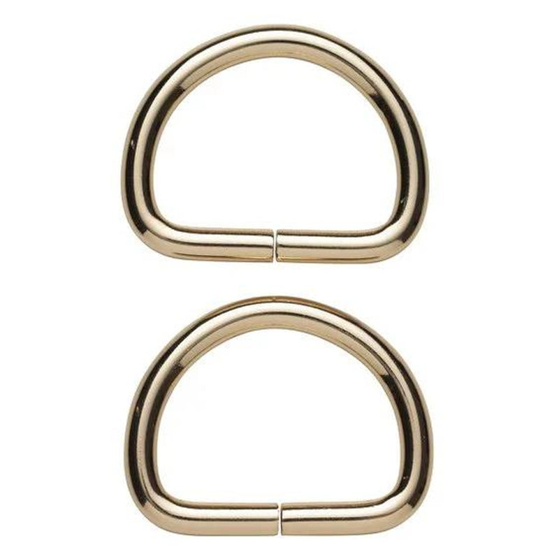 D-ring metaal - 30 mm - goudkleurig