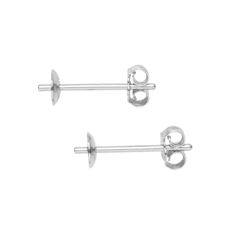 Oorstekers - 925 zilver - 10 mm - 2 stuks
