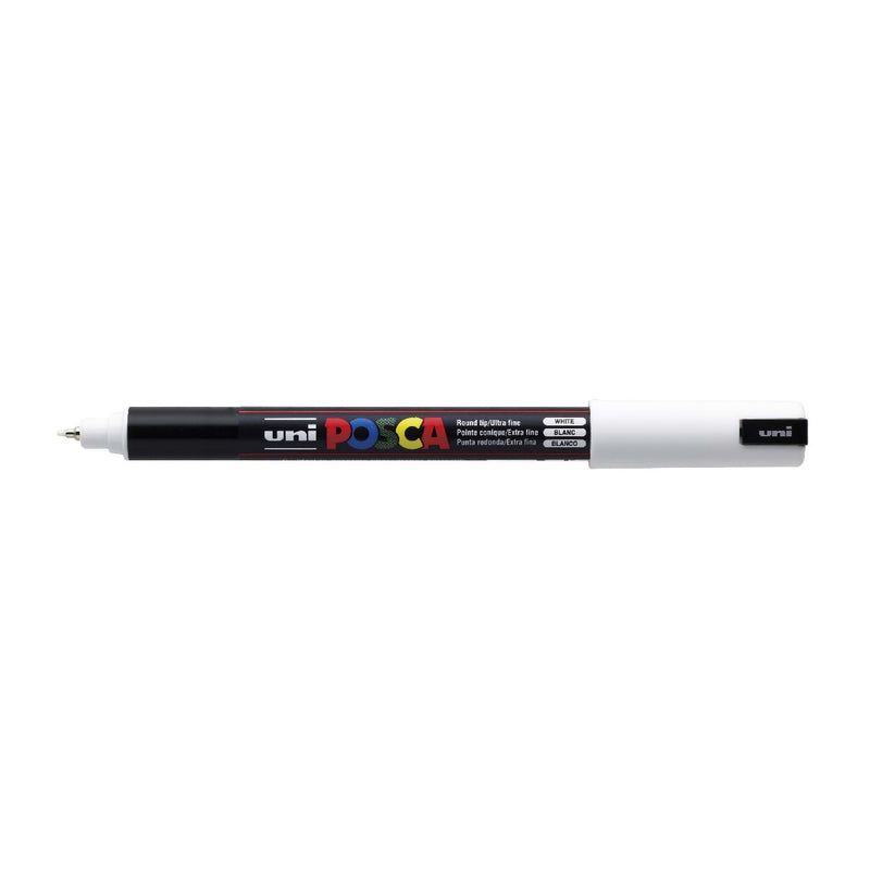 POSCA acrylmarker - ultrafijn PC-1MR - 0,7 mm - wit