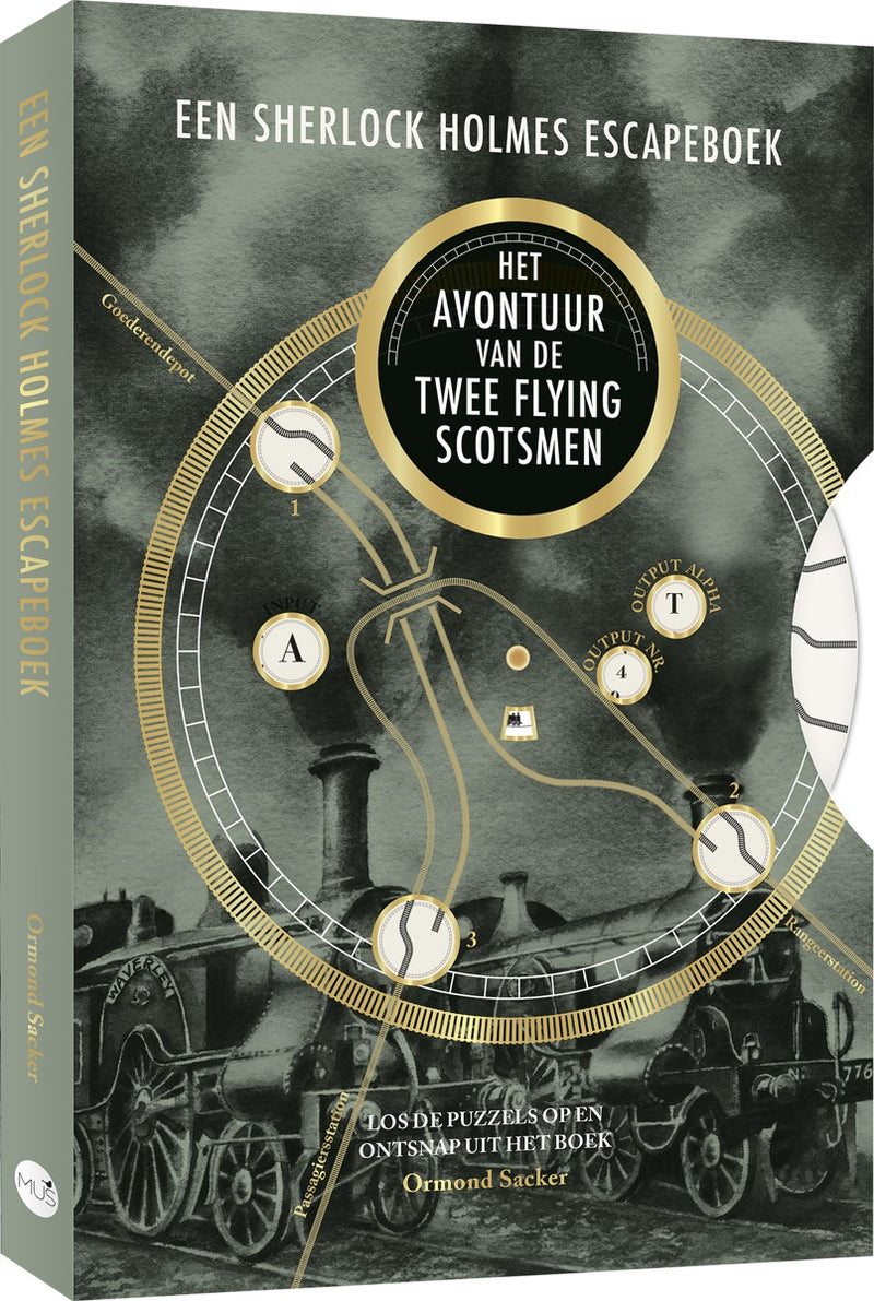 Puzzelboek - Het avontuur van de twee flying Scotsmen