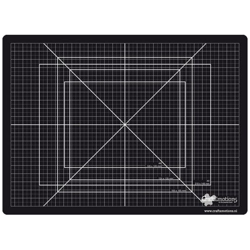 CraftEmotions snijmat - zware kwaliteit - 22x30 cm