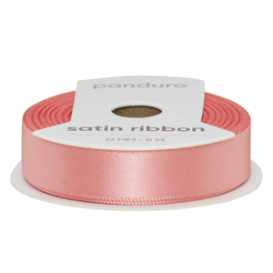 Satijnlint - 12 mm - koraalroze