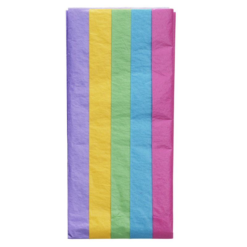 Zijdevloei 50x70 cm - 5 stuks - voorjaarskleuren