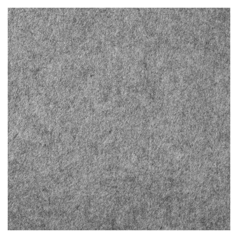 Stevig vilt - 40x40 cm - 3 mm - grijs marmer