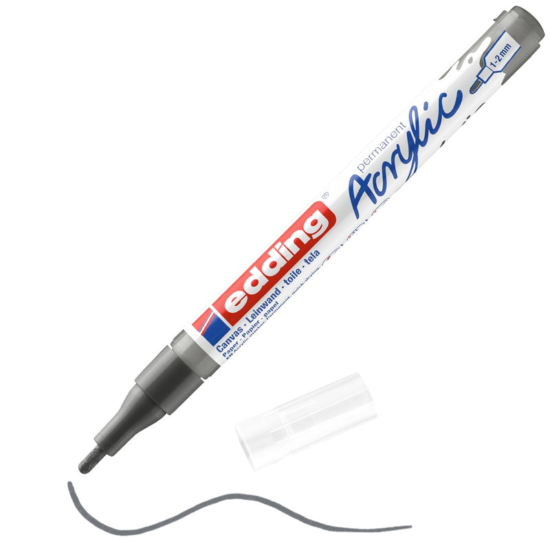 edding 5300 acrylic marker fine - 926 antraciet