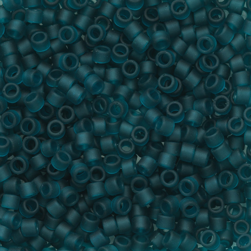 TOHO Treasure kralen - 11/0 - #7BDF petrol transparant mat