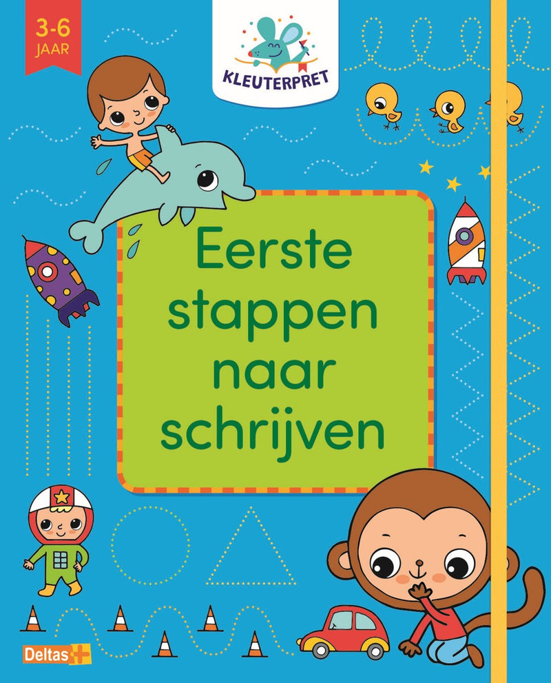 kleuterpret - eerste stappen naar schrijven (blue)