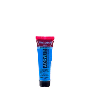 Amsterdam acrylverf - 20 ml - metallicblauw 834