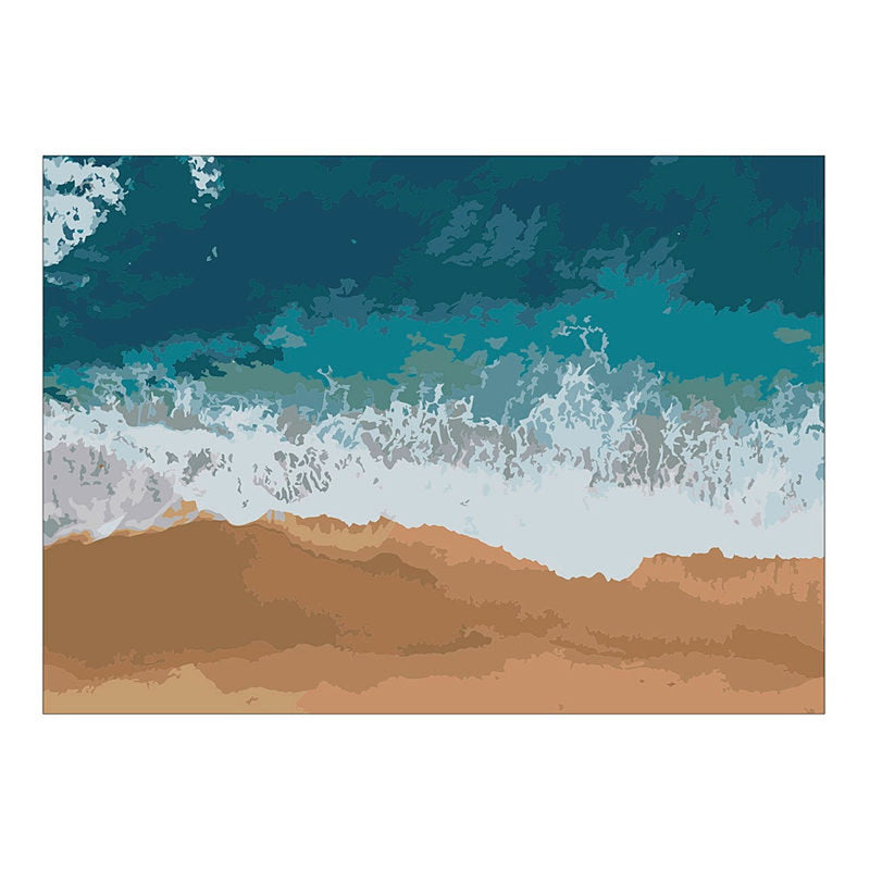 Schilderen op nummer - strand