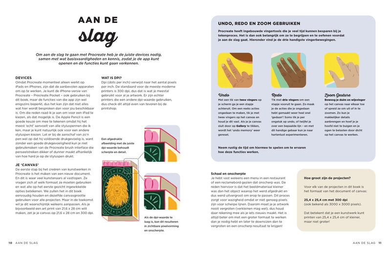 Boek - Tekenen op de iPad met Procreate