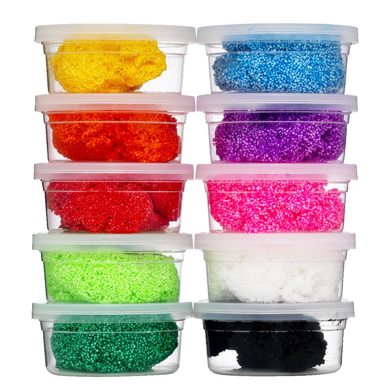 Panduro set foamklei - 10 stuks - 35 gram