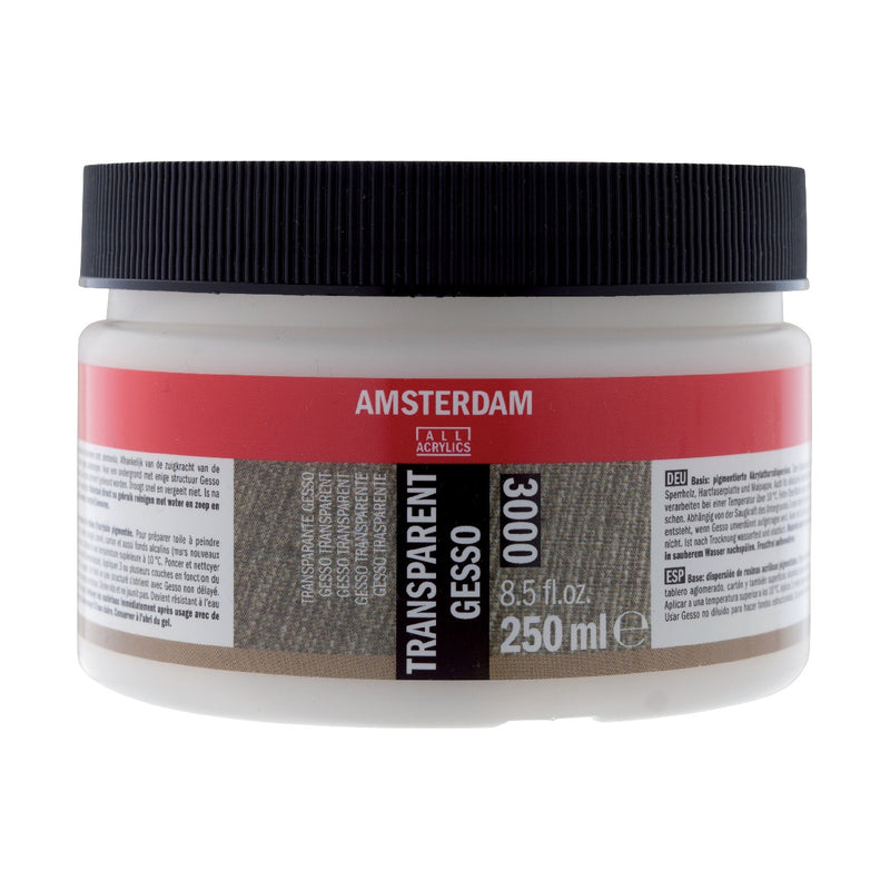 Amsterdam gesso - 250 ml - transparant