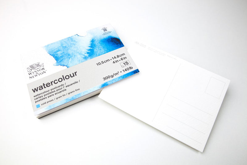 Winsor & Newton blok aquarelpapier - A6 (postkaart) - eenzijdig gelijmd
