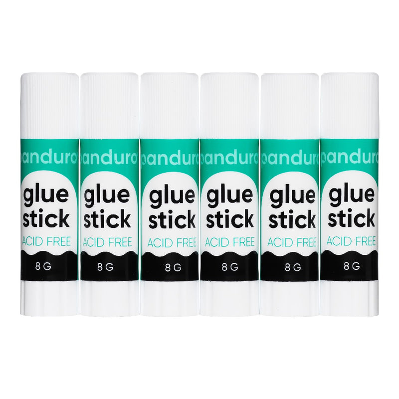 Panduro lijmstiften - 8 gram - 6 stuks