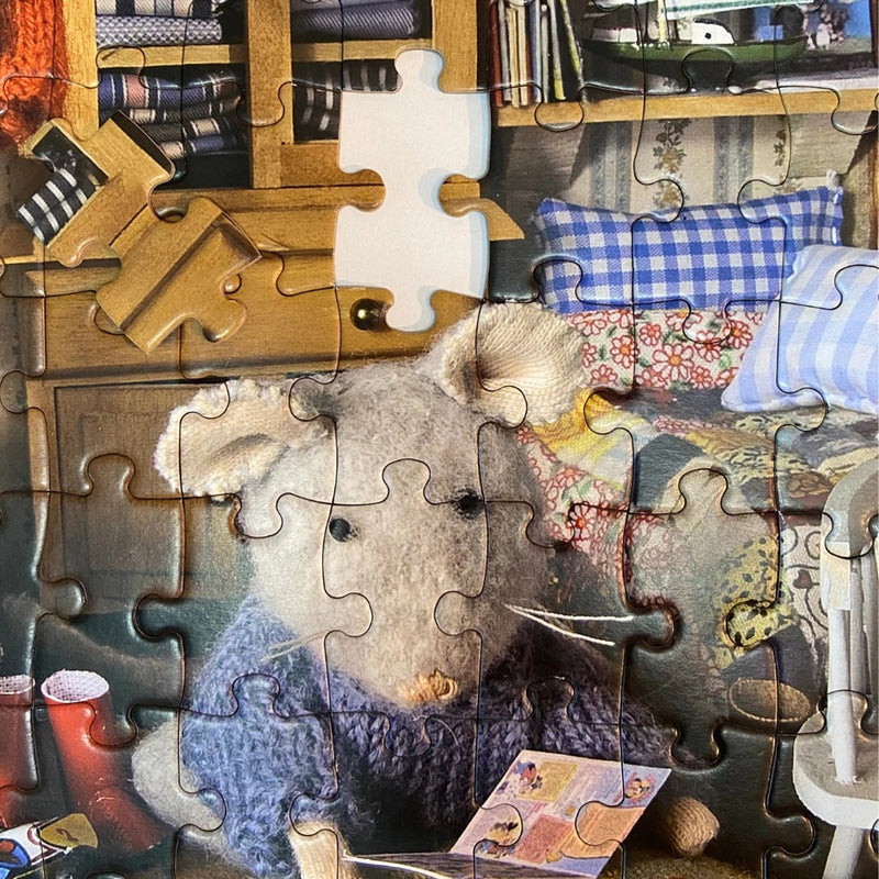 Het Muizenhuis - puzzel - Sam's slaapkamer