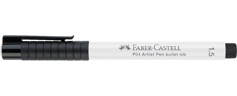 Faber-Castell PITT Artist pen - 1,5 mm - wit
