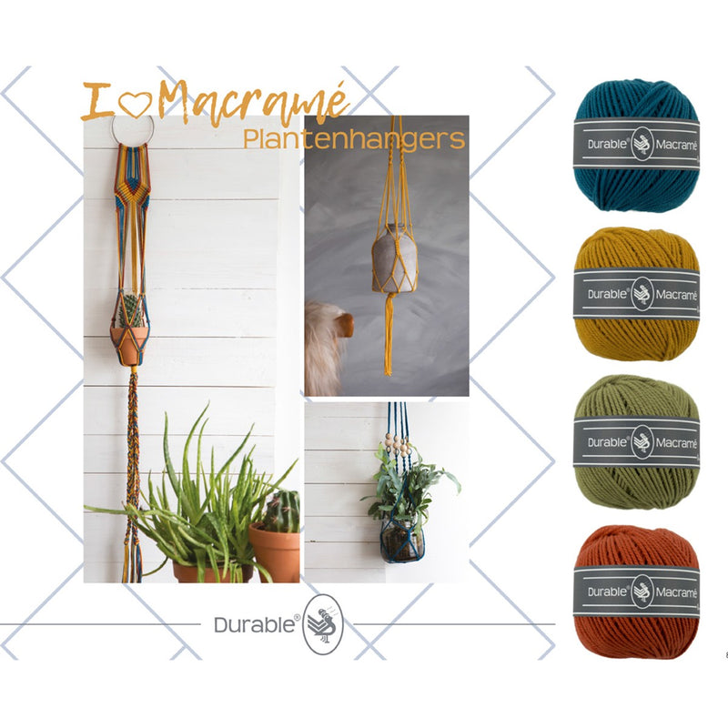 macramé pakket - plantenhanger