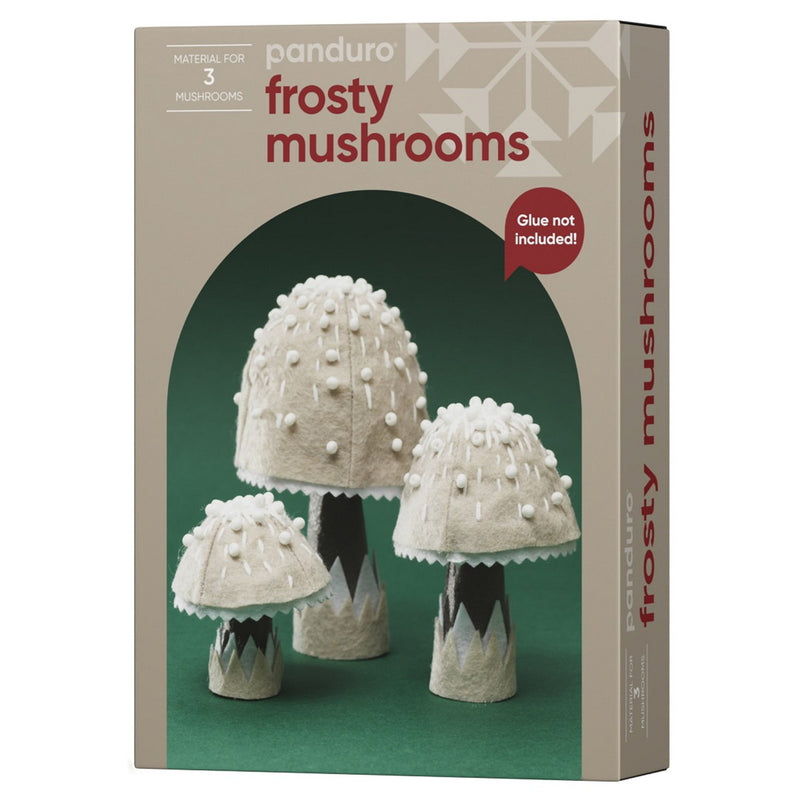 Panduro DIY kit - Frosty Mushrooms