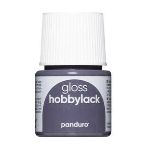 Panduro hobbylak - 45 ml - glans - donkergrijs