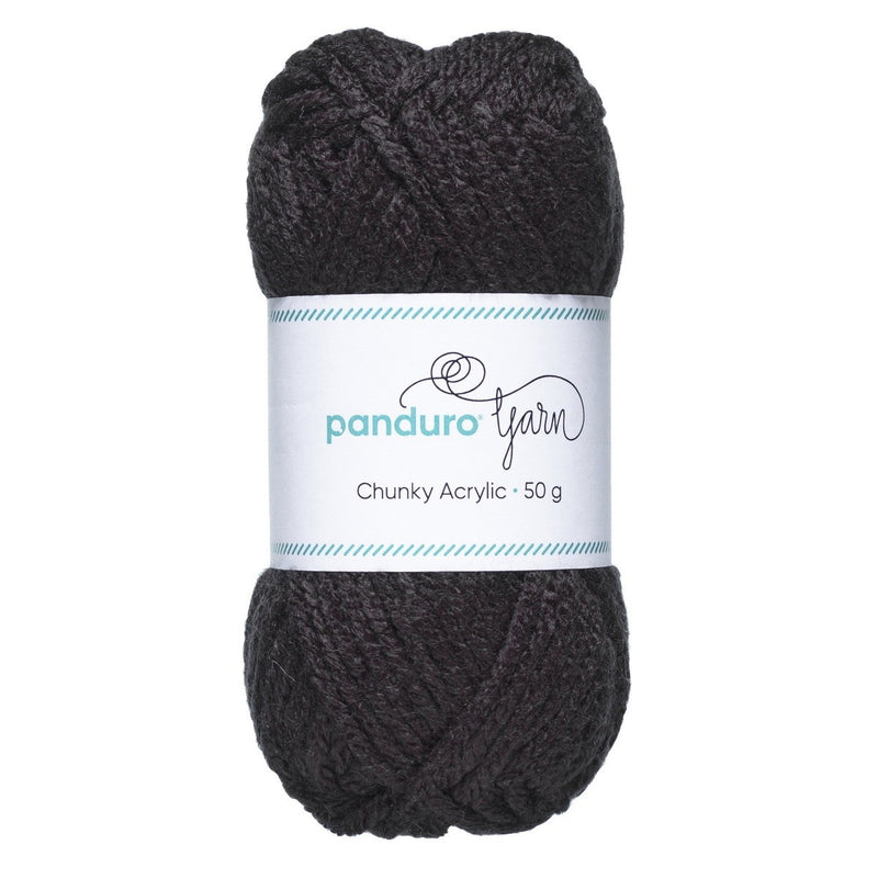 Panduro garen Chunky Acrylic - zwart