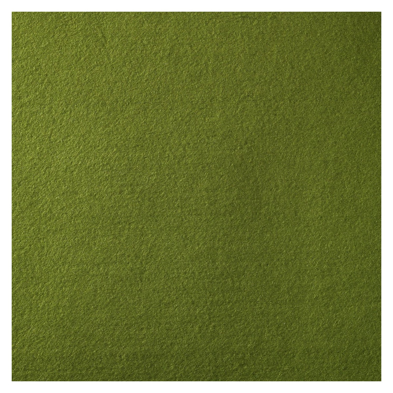 Stevig vilt - 40x40 cm - 3 mm - groen