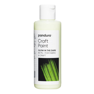 Panduro Craft Paint - 80 ml - glow-in-the-dark