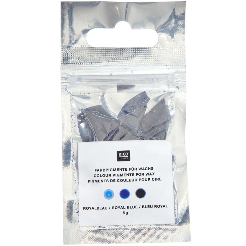 Kaarsen pigment - 5 gram - koningsblauw