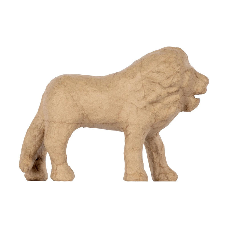 Papier-maché figuur - leeuw
