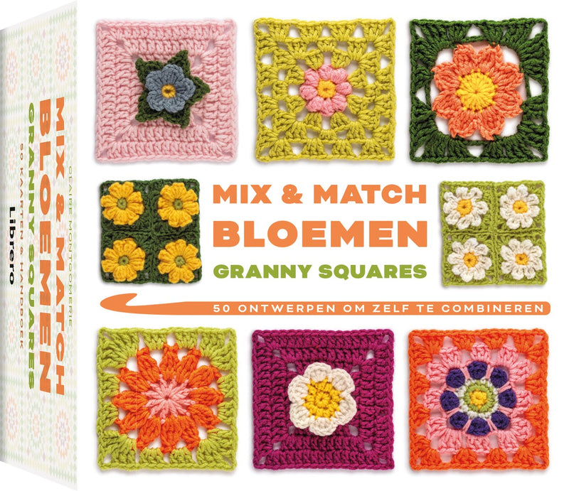 Mix & match granny squares - Bloemen