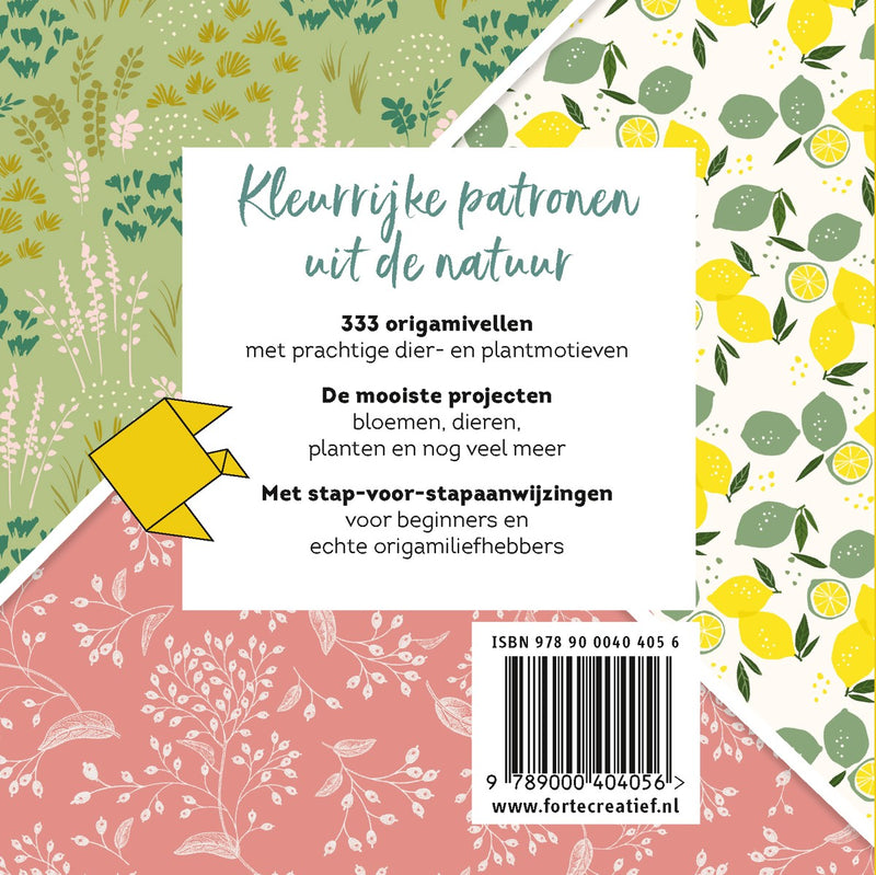 Boek - 333 origami - Nature Love