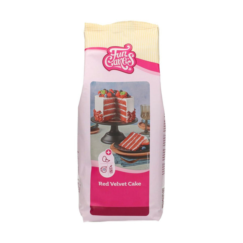 FunCakes bakmix - 1 kg - red velvet