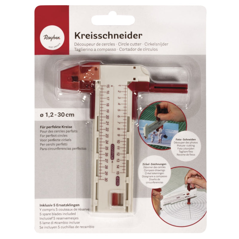 Cirkelsnijder en passer - 12 tot 300 mm