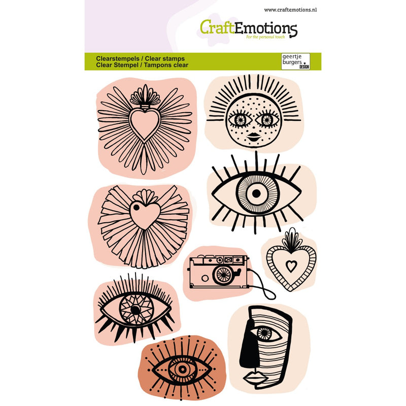 clearstamps - A6 trendy icons