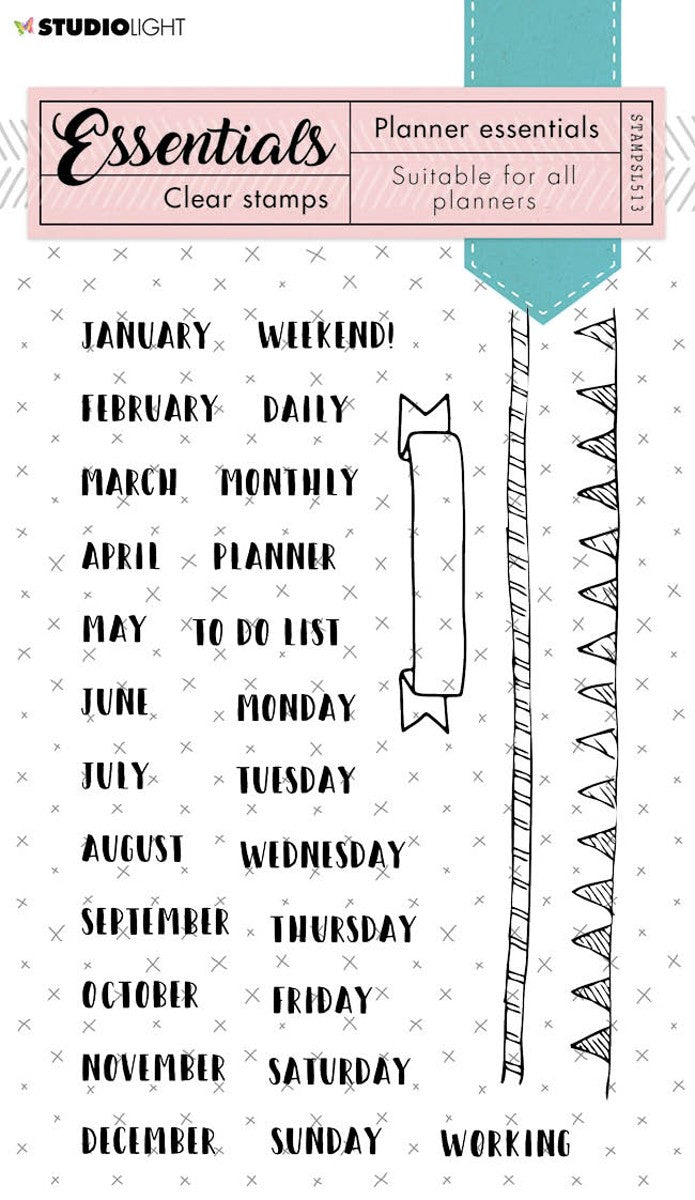 clear stamp planner - nr.513